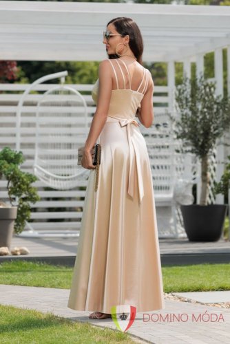 Luxusní saténové šaty MARINA