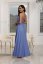Ball gown NATHALIA /glitter - Barva: Petrol, Velikost: 36