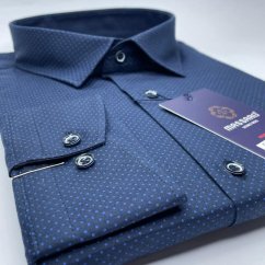 Men's long sleeve patterned shirt