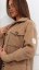 Autumn jacket with buttons - 2 colors - Barva: Sandy, Velikost: S