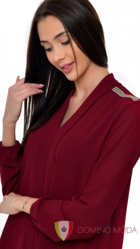 Women's blouse - choice of colors - Barva: Red