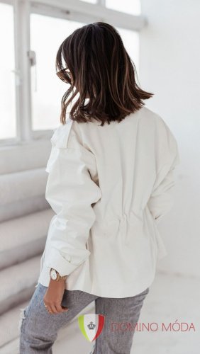 Women's parka - choice of colors - Barva: White, Velikost: S/M