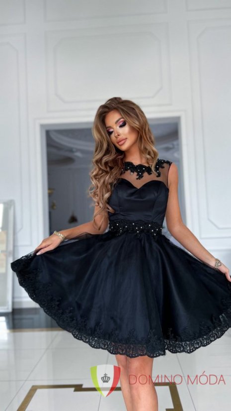 Short women's embroidered party dress - choice of colors