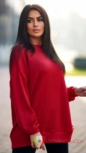 Light women's sweater - choice of colors - Barva: Red, Velikost: UNI