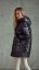 Dámska oversize zimná bunda - čierna - Velikost: XL