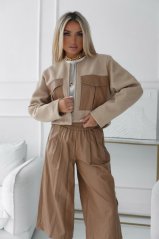Autumn woolen bolero
