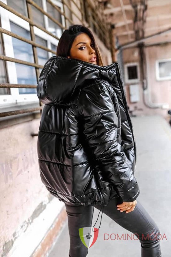 Detemen winter oversize jacket - colors - Barva: Black