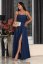 Ball gown NATHALIA /shiny - Barva: Green, Velikost: 32