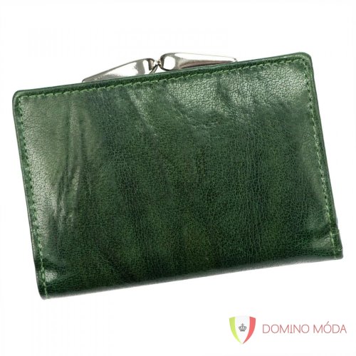 Dámska kožená peňaženka - 3 farby - Barva: Zelená