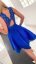 Short women's embroidered party dress - choice of colors