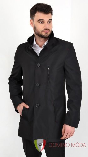 Men's spring coat - black