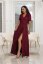 Bridesmaid dress RUBI - Barva: Claret, Velikost: 50