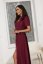 Bridesmaid dress RUBI - Barva: Claret, Velikost: 50
