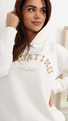 Women's hoodie white