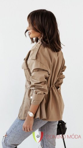 Women's parka - choice of colors - Barva: Khaki, Velikost: M/L