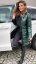 Winter long women's quilted jacket