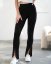 Bell bottom leggings with slit - choice of colors