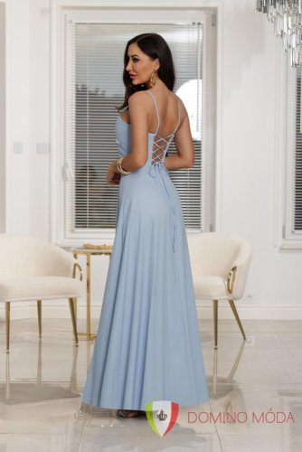 Ball gown NATHALIA /shiny - Barva: Green, Velikost: 38