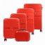 Jony travel suitcase set - red