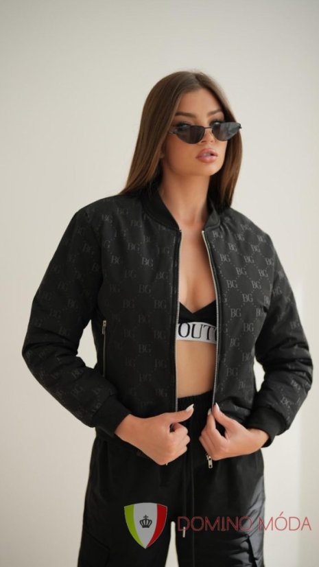 Dámská bomber bunda - Barva: Zelená, Velikost: S