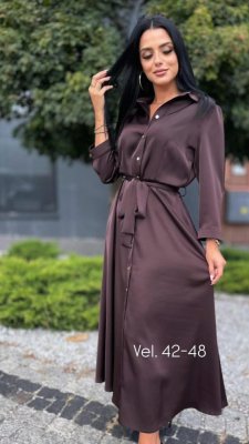 Satin shirt elegance