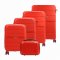 Jony travel suitcase set - red