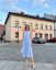 Vzdušné midi šaty s páskem – vhodné i pro těhotné