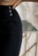 Elegant dress pants with side fastening - Barva: Black, Velikost: 40