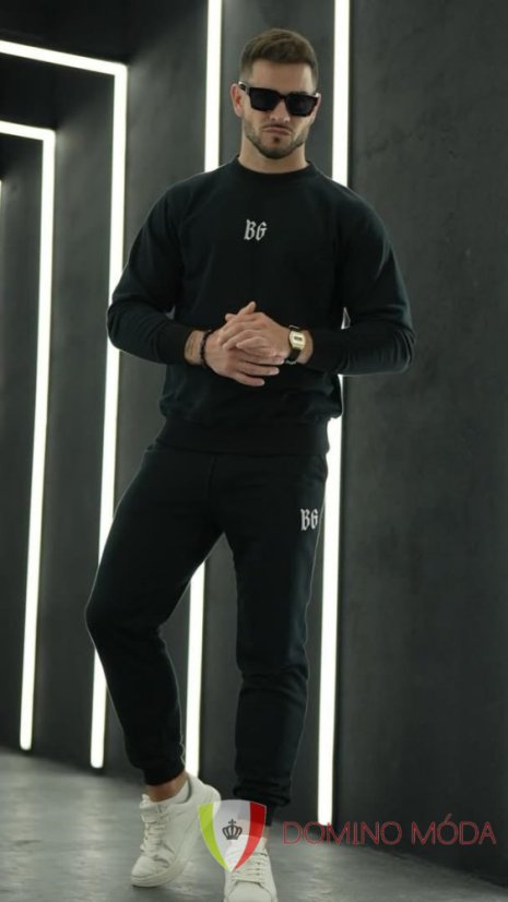 Men's tracksuit - Barva: Black, Velikost: M