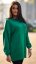 Light women's sweater - choice of colors - Barva: Green, Velikost: UNI