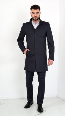 Elegantný pánsky zimný kabát