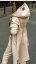 Dámská dlouhá mikina na zip - barvy - Barva: Písková, Velikost: 3
