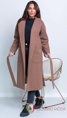 Women's brown autumn coat