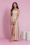 Ball gown NATHALIA /shiny - Barva: Green, Velikost: 32