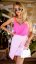 Women's skirt - colors - Barva: Neon pink, Velikost: 38
