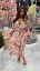 Floral summer dress - Barva: Yellow