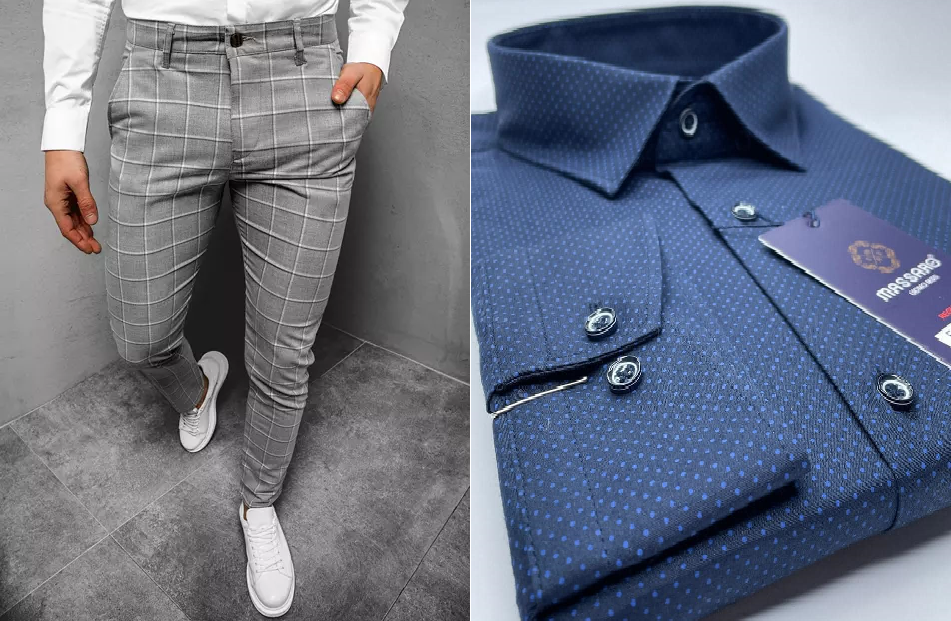 And of course we also have men's fashion
