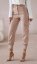 Women's trousers with pockets - 3 colors - Barva: Khaki, Velikost: 34