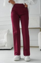 Elegantní kalhoty s pružným pasem
