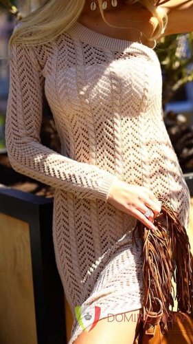 Knitted dress - choice of colors