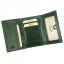Dámska kožená peňaženka - 3 farby - Barva: Tmavomodrá