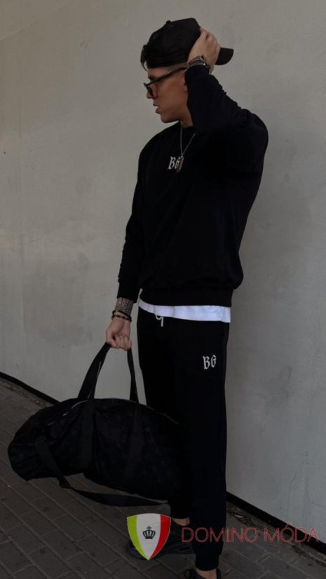 Men's tracksuit - Barva: Black, Velikost: M