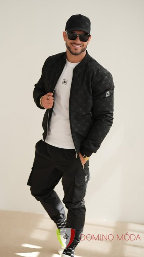 Men's bomber jacket - Barva: Light brown, Velikost: L